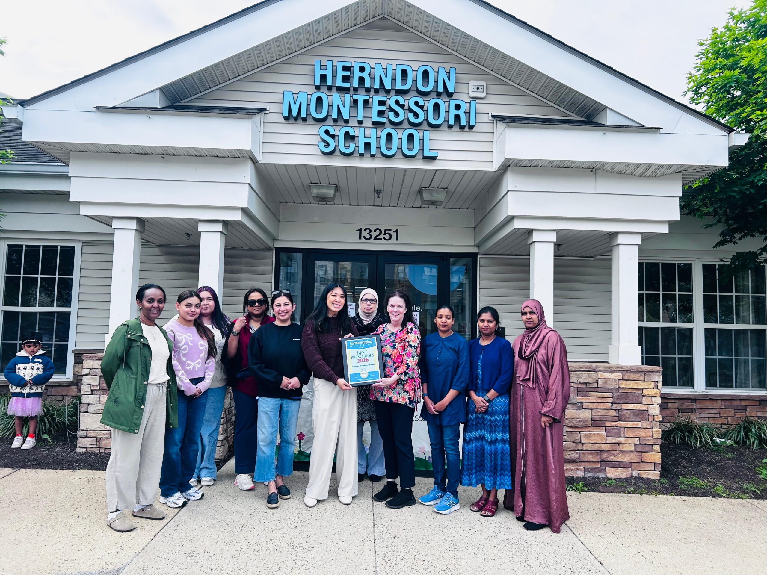 Herndon MOntessori School Front view image